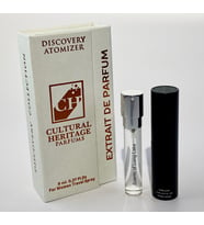 Cultural Heritage , Scents Of Long Lake Discovery Atomizer Travel Spray , For Men  , Extrait De Parfum, 8 Ml. 0.27 Fl. Oz , Cultural Heritage Parfums