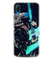Huawei P20 Lite Mate 10 20 Lite Pro P40 Lite KılıfDesemli Silikon Dog Guitar 1789