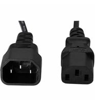 Powermaster PM-567 C14 C13 Power Güç Kablosu Ara Uzatma 3X0.75Mm 1.8 Metre UPS PDU Kablosu (10A 250V)
