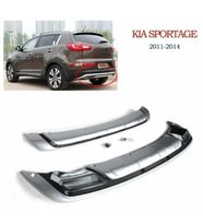 Kia sportage ön ve arka koruma difüzör 2011-2015 çift çıkış egzoz