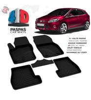 Ford Focus 3 SD 4D Araca Özel Havuzlu Kauçuk Paspas 2011-2014