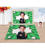 BK Gift Kişiye Özel Erkek Avukat Karikatürlü 1000 Parça Profesyonel Puzzle-1