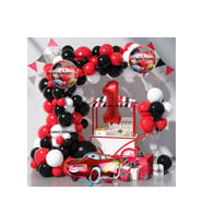 ARABA FİĞÜRLÜ BALON ZİNCİR SET