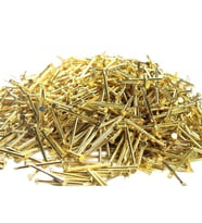 Filografi Çivisi Altın Sarı renk Düz Baş Çivi 250gr.