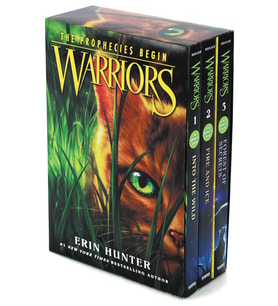 Warriors Box Set: Volumes 1 To 3: Into The Wild, Fire And Ice, Forest Of Secrets (Krem)
