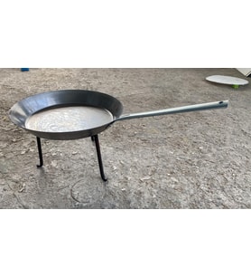 kara tava + üç ayak set