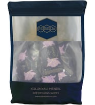 Lexroo Kolonyalı Mendil 5x10 Doypack Kaşmir x50