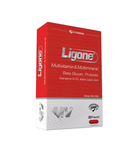 Ligone Multivitamin Multimineral Beta Glucan Probiotic 30 Kapsül
