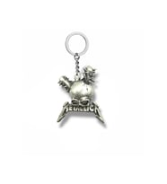 Metallica Damage Inc. Gümüş Renk Unisex Metal Anahtarlık – Rock ve Metal Aksesuar