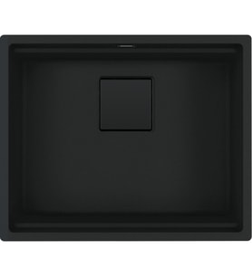 FRANKE Kubus 2 KNG 110 - 52 Matt Black Tezgah Altı Granit Eviye (Mat Siyah)