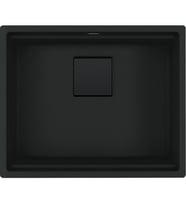 FRANKE Kubus 2 KNG 110 - 52 Matt Black Tezgah Altı Granit Eviye (Mat Siyah)