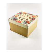 23x23x15 Hediyelik Kutu Kraft Kutu Karton Kutu YIlbaşı Kutusu Pasta Kutusu Balon Kutusu (10 ADET)