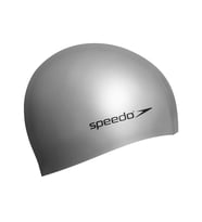 Speedo Plain Flat Silicone Silikon Yüzücü Bonesi 8-709911181 Gri