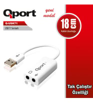 QPORT Q-USK71 USB TO 7.1 SES KARTI