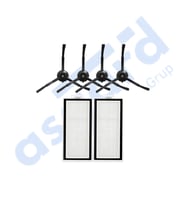 ROBOROCK Q5, Q5+, Q5 PRO,Q5 PRO+ UYUMLU 4 Yan Fırça 2 Filtre PKT-iasgf0000494