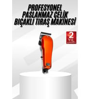 Profesyonel Tıraş Makinesi Uzun Ömürlü Kırmızı Saç Sakal Kesme