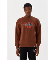 No Fear Erkek Sweatshirt Kahverengi M500242