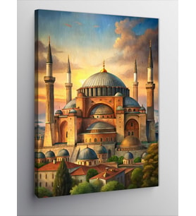 Kanvas Tablo Bir Zamanlar Ayasofya