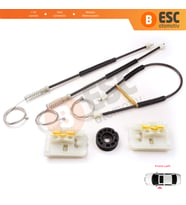 Ford Focus MK3 C346 2010-2019 4/5 Kapı BM51A23201 İçin Ön Sol Cam Kriko Tamir Seti