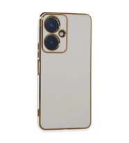 Vivo Y27 Kılıf Volet Silikon - Beyaz