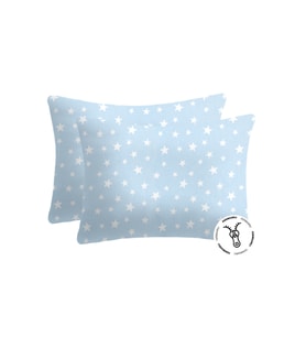 %100 Pamuklu Fermuarlı Bebek Yastık Kılıfı 35x45 ( 2 Adet )