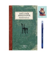 Mahalle Kahvesi - Sait Faik Abasıyanık 9786254054044 Pensan Büro Mavi Tükenmez Kalem 1mm (Renksiz)