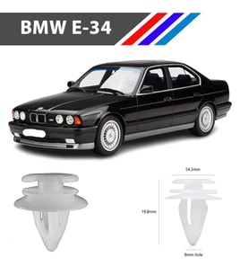 Bmw E34 Kapı Döşeme Klipsi 50 Adetli Paket