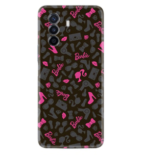 Huawei Nova Y70 Y90 Nova 9 SE  Kılıf Desemli Silikon Barbie and Shoes 1413