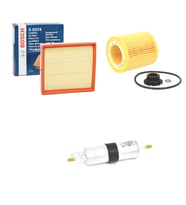 Bosch Filtre Bakım Seti BMW 3 SERİSİ F30 F80 320i Benzin 2012-2013 Hava + Yağ f. + Yakıt Filtre Bosch