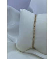 GOLD MİNİMAL SU YOLU  LUXURY BİLEKLİK