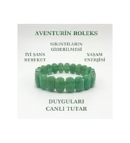 Aventurin Doğal Taş Roleks Bileklik