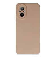 Realme 12 Lite Kılıf Nano İçi Kadife Silikon - Pudra