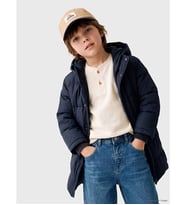 LCW Kids Lacivert Su İtici Erkek Çocuk Şişme Mont
