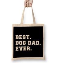 Best Dog Dad Ever 02 Bez Çanta Uzun Saplı