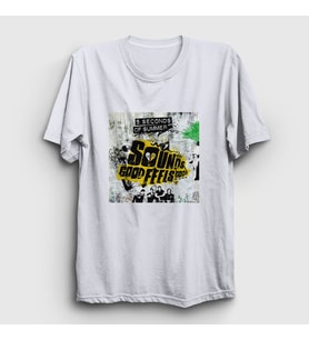 Presmono Unisex Beyaz Wall 5 Seconds Of Summer T-Shirt 79241tt