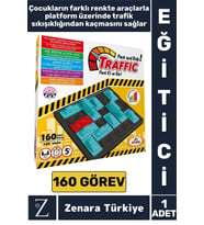 Çocuk Eğitici Zihinsel Beceri Sabır Mantık Yürütme Trafik Öğretimi Eğlenceli TRAFİK Oyunu