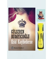Kral Kaybederse - Gülseren Budayıcıoğlu - Remzi Kitabevi - Sarı Fosforlu Kalem - Not Defterli Seti (Renksiz)