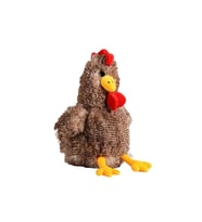 Peluş 30 cm Çilli Horoz (Çok Renkli)