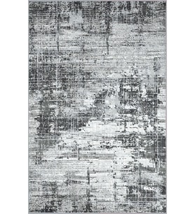 Eliana Home Baskılı, Yıkanabilir Kaymaz Taban Salon Halısı LNA0616 100x150 cm (Gri)
