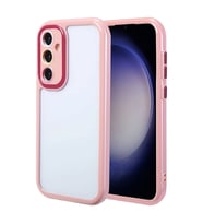 Galaxy S23 Kılıf Kamera Korumalı Renkli Kenar ve Çerçeve Tasarımlı Zore Vitamin Kapak