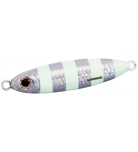 Shimano Ocea Stinger Butterfly Flat Light 77mm 60gr Metal Jig Yem 001 Zebra