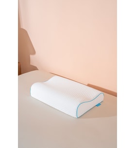 Softlife Yüksek Visco Yastık Çift Boyun Destekli Ortopedik Visko Yastık - 60x40x14/12cm