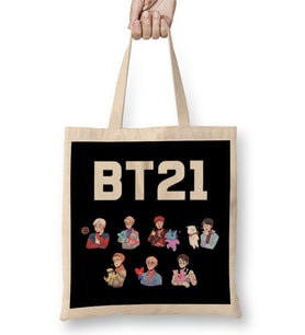 Bts Bt21 01 Bez Çanta Uzun Saplı