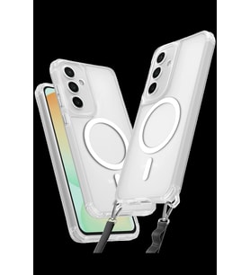 Pilelistore   Samsung Galaxy S25 Plus Kılıf Enka Magsafe Silikon Kılıf - Şeffaf