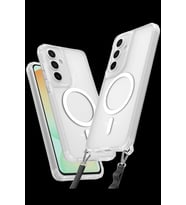 Pilelistore   Samsung Galaxy S25 Plus Kılıf Enka Magsafe Silikon Kılıf - Şeffaf