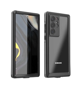 Samsung Galaxy S22 Ultra Uyumlu Kılıf 1-1 Su Geçirmez Kılıf (Siyah)