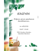 Doğum Günü Davetiyesi 200 01