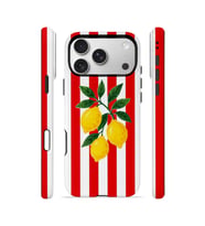 iPhone 17 Pro Vorian Çift Katmanlı MagSafe Kılıf Lemon Parade Red