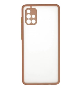 Galaxy A71 Kılıf Montreal Silikon Kapak - Pembe