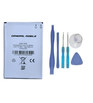 General Mobile GM 8 GO Uyumlu Pil Sıfır - Servis + TAMİR SETİ